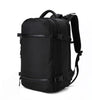 Multifunction Anti-theft 20 to 35 Litre Backpack with Shoes Compartment Bag-Sport Backpacks-Innovato Design-Black-Innovato Design