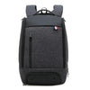 Black/Gray 16.5 Inch Laptop 20 to 35 Litre Travel Backpack with Shoe Compartment - InnovatoDesign