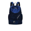 Gym Backpack 20 Litre with Dry and Wet Separator with Shoe Compartment-Sport Backpacks-Innovato Design-Deep Blue-Innovato Design