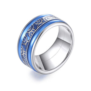 Women Stainless Steel, Aluminum, Stackable, Rotatable, and Interchangeable Boho Band-Rings-Innovato Design-6-Innovato Design