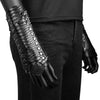 Lace Up Arm Armor Wide Bracer Faux Leather Steampunk Gauntlets-Bracelets-Innovato Design-Innovato Design