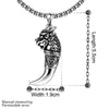 Men’s Stainless Steel Dragon Pendant Necklace - InnovatoDesign