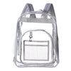 Large Transparent Design Travel Backpack-clear backpack-Innovato Design-White-Innovato Design