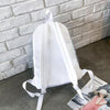 Women’s Transparent Waterproof Travel Backpack-clear backpack-Innovato Design-Black-38x28x12cm-Innovato Design