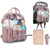 Pink Transparent Nursing Maternity Bag for Moms-clear backpack-Innovato Design-Innovato Design