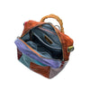 Large Multi-Color Convertible Genuine Leather Backpack - InnovatoDesign