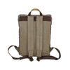 Waxed Vintage Canvas Leather 20 to 35 Litre Backpack - InnovatoDesign
