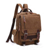 Vintage Canvas Leather Waterproof 20 Liter Travel Backpack - InnovatoDesign