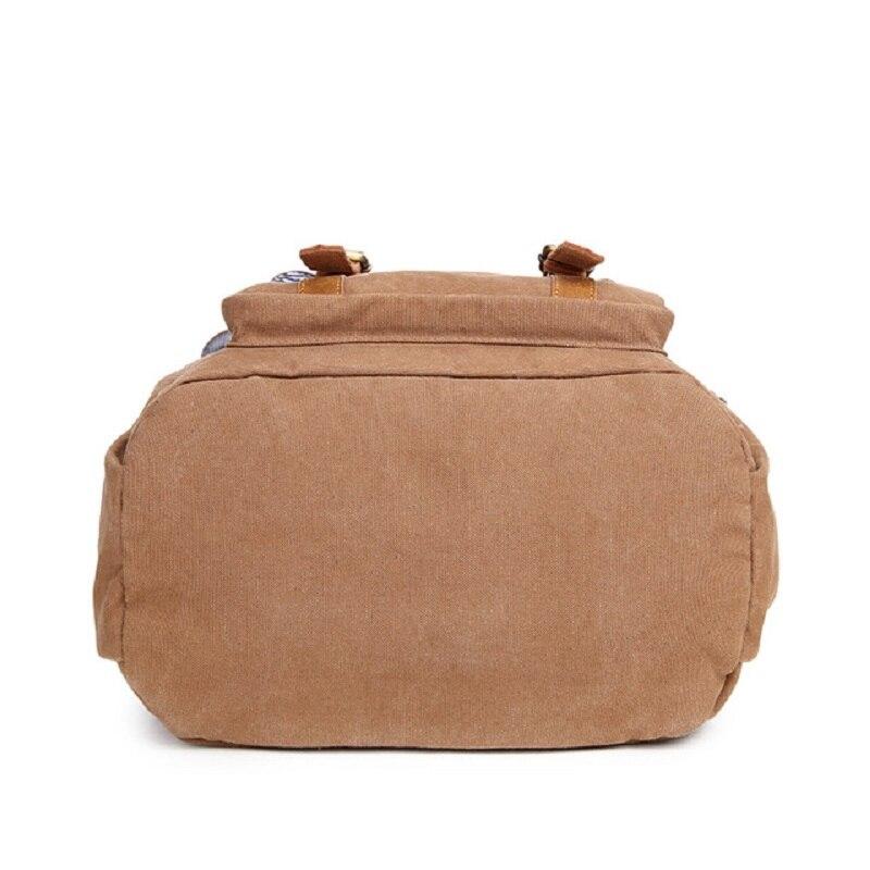 Canvas Leather Multi-functional Travel Backpack 20 to 35 Litre-Canvas and Leather Backpack-Innovato Design-Dark Grey-Innovato Design