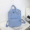Blue Denim Canvas Casual 20 to 35 Litre Backpack - InnovatoDesign