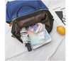 Multi-functional Denim Canvas Nursing 20 to 35 Litre Backpack - InnovatoDesign