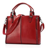 Fashion Designer Oil Wax Leather Tote Bag, Shoulder Bag and Handbag