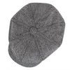 Woolen Herringbone Tweed Newsboy Cap-Hats-Innovato Design-Brown-XL-Innovato Design