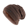Striped Knit Winter Hat, Beanie or Skullie