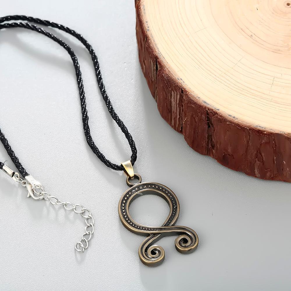 Steel Troll Cross Pendant with Knotted Rope Necklace-Necklaces-Innovato Design-Silver-Innovato Design
