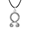 Steel Troll Cross Pendant with Knotted Rope Necklace - InnovatoDesign