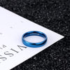 4mm Polished and Domed Titanium Fashion Wedding Ring-Rings-Innovato Design-Gold-5-Innovato Design