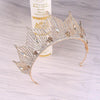 Silver & Gold Princess Wedding or Prom Crystals Crown-Crowns-Innovato Design-Gold-Innovato Design