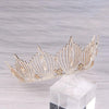 Silver & Gold Princess Wedding or Prom Crystals Crown-Crowns-Innovato Design-Gold-Innovato Design