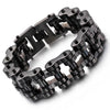 Large Biker Chain Stainless Steel Bracelet - InnovatoDesign