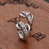 925 Sterling Silver Cross Hoop Earrings with AAA Cubic Zirconia - InnovatoDesign