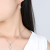 3 Color Crystal Cross Hoop Earrings - InnovatoDesign