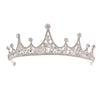 King and Queen Bridal Crown for Wedding or Prom-Crowns-Innovato Design-Silver-Innovato Design
