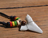 Ceramic Shark Tooth Maori Tribal Bone Wooden Necklace - InnovatoDesign