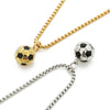 Stainless Steel Soccer / Football Necklace Ball Chains - InnovatoDesign