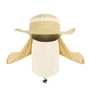UV Protection Face Neck Cover Flap Hat with Rope