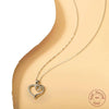 Lovely Heart & Trinity Knot 925 Sterling Silver Charm Pendant-Necklaces-Innovato Design-Innovato Design