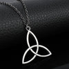 Celtic Vintage Trinity Knot Pendant Necklace-Necklaces-Innovato Design-Innovato Design