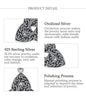 Black & Silver Trinity Celtic Knot Fashion Pendant Necklace-Necklaces-Innovato Design-Innovato Design
