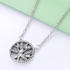 Crystal Charm Tree of Life Celtic Pendant Necklace-Necklaces-Innovato Design-Innovato Design