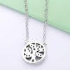 Crystal Charm Tree of Life Celtic Pendant Necklace-Necklaces-Innovato Design-Innovato Design