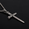 Cross Nail Stainless Steel Pendant Necklace - InnovatoDesign