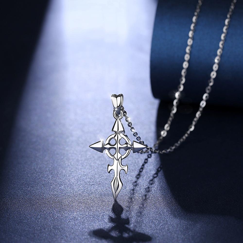 925 Sterling Silver Ortodox Celtic Cross Necklace-Necklaces-Innovato Design-18 inch-Innovato Design