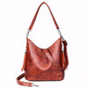 Vintage Luxury Designer Casual Leather Top-Handle Tote Bag, Shoulder Bag and Handbag