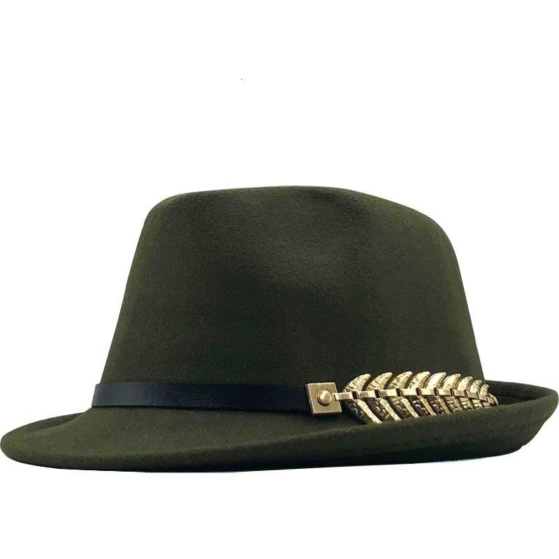 Wool Felt Trilby Fedora Hat with a Laurel Crown Belt Hatband-Hats-Innovato Design-Deep Grey-Innovato Design