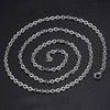 Polished Metallic Cross Mini-Urn Pendant with Chain Necklace-Necklaces-Innovato Design-Silver-Innovato Design