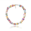 Puka Multicolor Pastel Clam Chip Choker Necklace-Bracelets-Innovato Design-Innovato Design