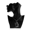 Dark Silver Grim Reaper Pendant Chain Necklace-Necklaces-Innovato Design-Innovato Design