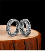 Braided Boho Eternity 925 Sterling Silver Adjustable Vintage Ring-Gothic Rings-Innovato Design-Innovato Design