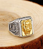 Golden Brave Troops 925 Sterling Silver Trendy Ring-Rings-Innovato Design-7-Innovato Design