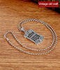 Brave Troops Abacus 925 Sterling Silver Vintage Trendy Pendant Necklace-Necklaces-Innovato Design-19.69in-Innovato Design