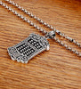 Brave Troops Abacus 925 Sterling Silver Vintage Trendy Pendant Necklace-Necklaces-Innovato Design-19.69in-Innovato Design