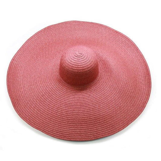 Foldable Wide Brim King Size Floppy Sun Hat-Hats-Innovato Design-Wine Red-Innovato Design