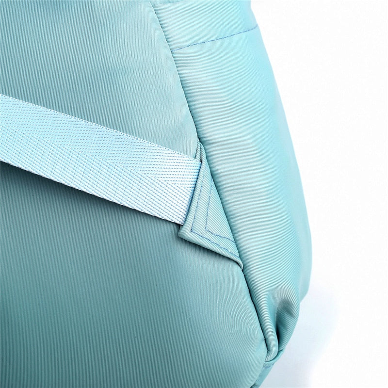 Waterproof Multi Pocket Oxford Travel Backpack and School Bag-Backpacks-Innovato Design-Blue-Innovato Design