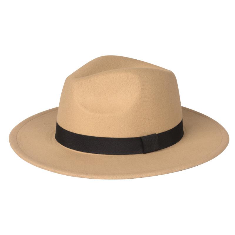 Wide Brim Vintage Fedora and Panama Hat-Hats-Innovato Design-Black-Innovato Design