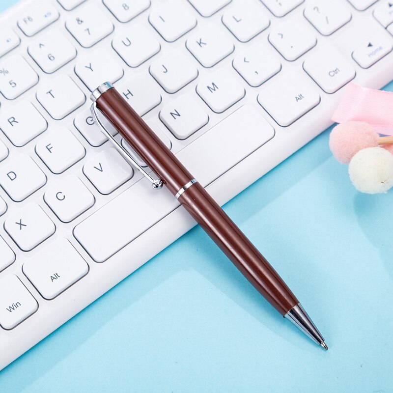 Men Quartz Watch, Leather Belt, and Ballpoint Pen Gift Box Set-Jewelry Sets-Innovato Design-Brown Blue-Innovato Design